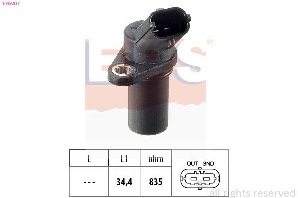 Sensor, crankshaft pulse (1.953.837)