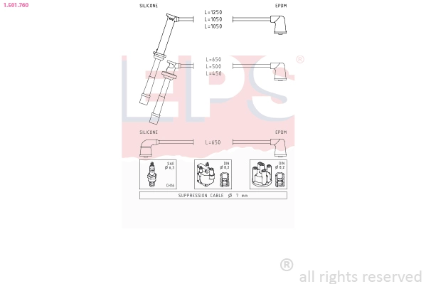 Ignition Cable Kit (1.501.760)