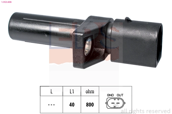 Sensor, crankshaft pulse (1.953.608)