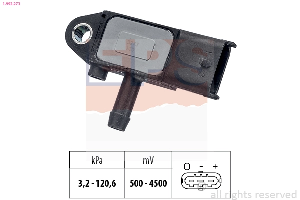 Sensor, exhaust pressure (1.993.273)