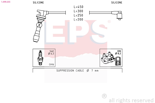 Ignition Cable Kit (1.499.255)