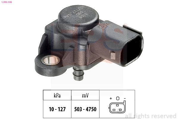 Air Pressure Sensor, altitude adaption (1.993.106)