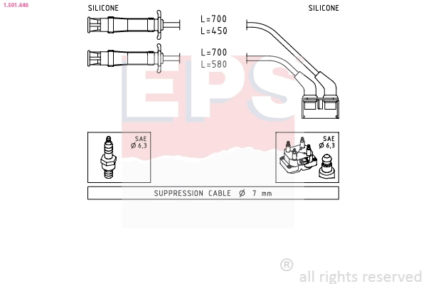 Ignition Cable Kit (1.501.446)