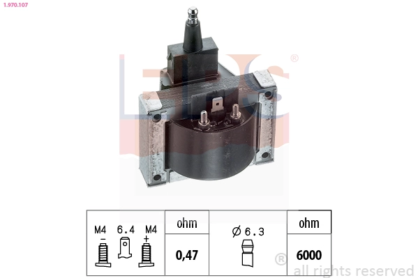 Ignition Coil (1.970.107)