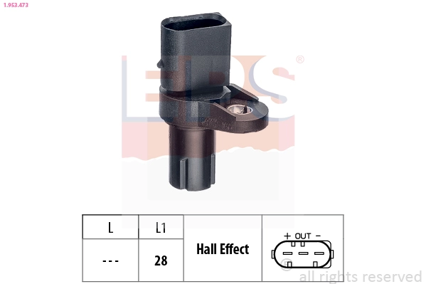 Sensor, crankshaft pulse (1.953.473)