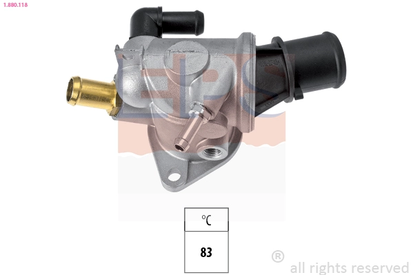 Thermostat, coolant (1.880.118)