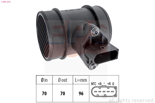 Mass Air Flow Sensor (1.991.214)
