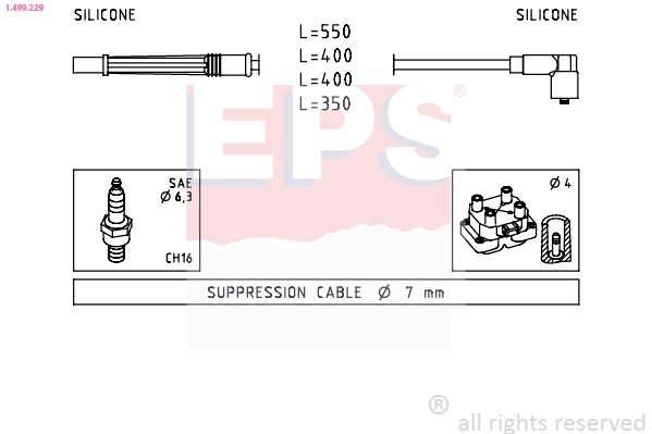 Ignition Cable Kit (1.499.229)