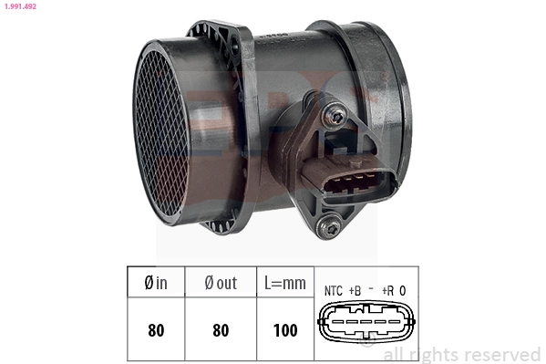 Mass Air Flow Sensor (1.991.492)