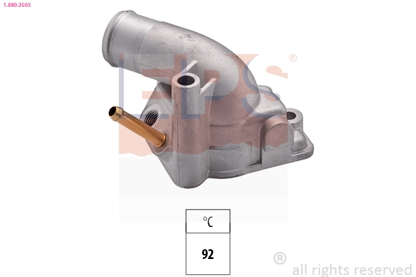 Thermostat, coolant (1.880.350S)