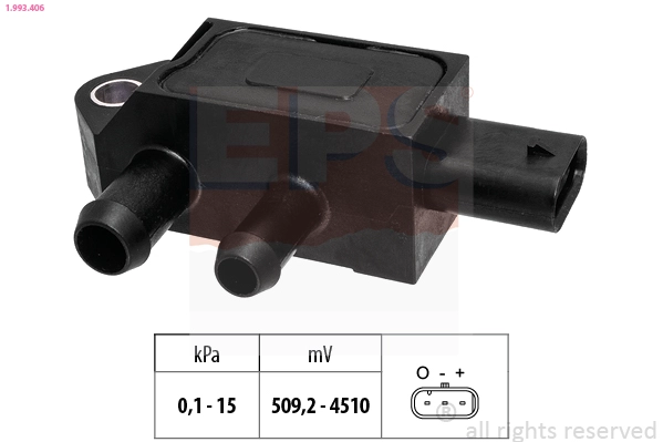 Sensor, exhaust pressure (1.993.406)