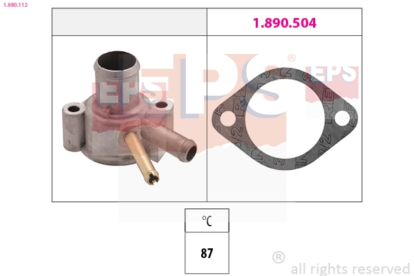 Thermostat, coolant (1.880.112)