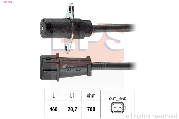Sensor, crankshaft pulse (1.953.005)