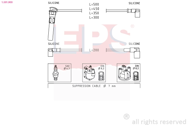 Ignition Cable Kit (1.501.900)