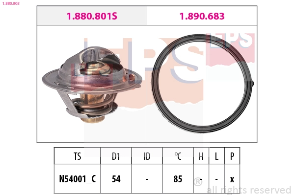 Thermostat, coolant (1.880.803)