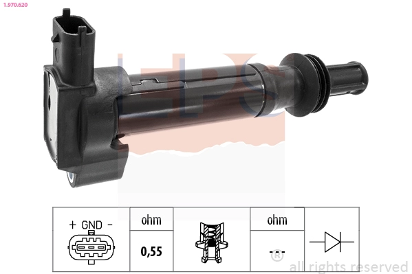 Ignition Coil (1.970.620)