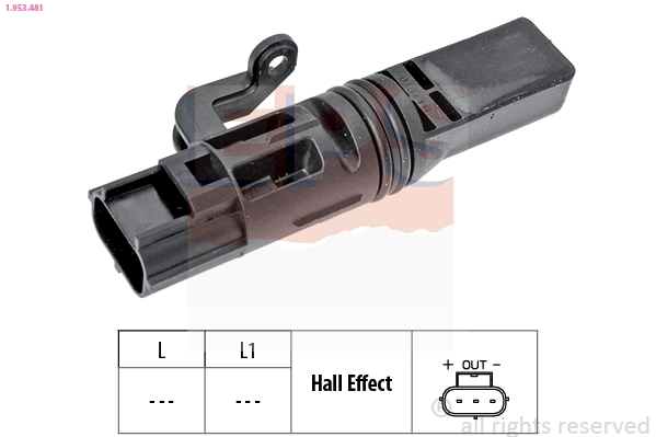 Sensor, RPM (1.953.481)