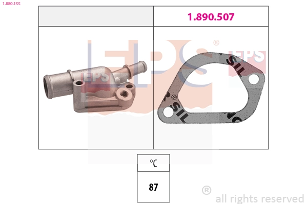 Thermostat, coolant (1.880.155)