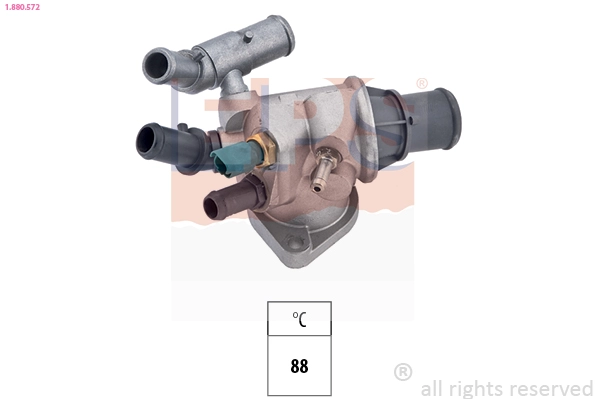 Thermostat, coolant (1.880.572)