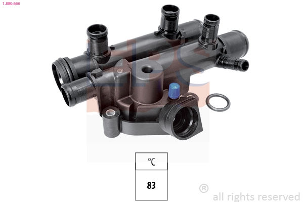 Thermostat, coolant (1.880.666)