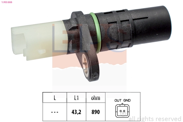 Sensor, crankshaft pulse (1.953.555)