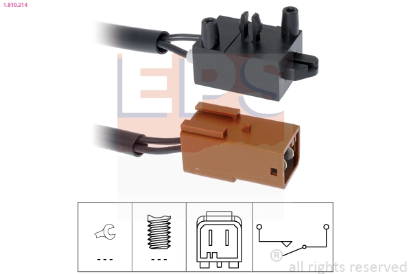 Switch, clutch control (cruise control) (1.810.214)