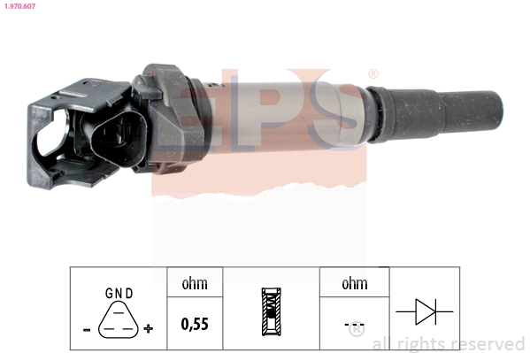 Ignition Coil (1.970.607)