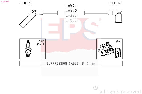 Ignition Cable Kit (1.501.691)