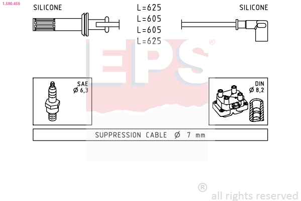Ignition Cable Kit (1.500.456)