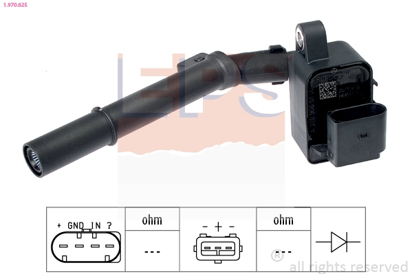 Ignition Coil (1.970.625)