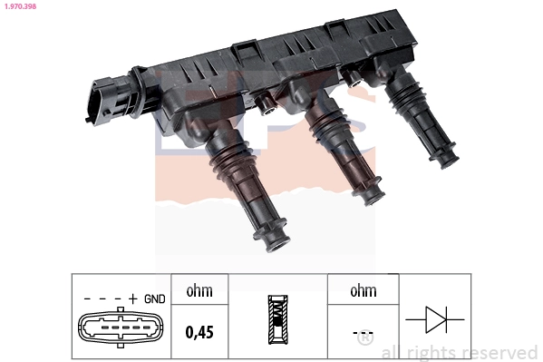 Ignition Coil (1.970.398)
