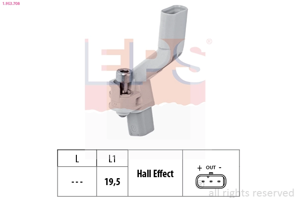 Sensor, crankshaft pulse (1.953.708)