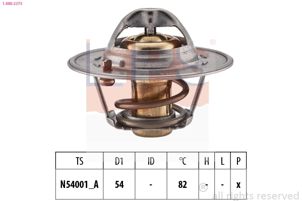 Thermostat, coolant (1.880.337S)