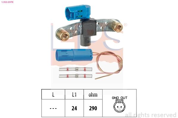 Sensor, crankshaft pulse (1.953.597K)
