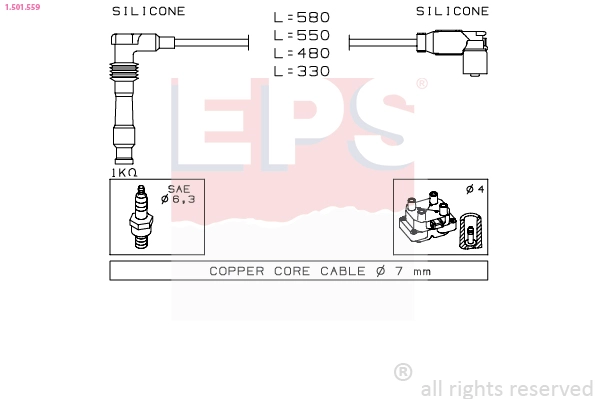 Ignition Cable Kit (1.501.559)