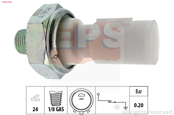 Oil Pressure Switch (1.800.182)