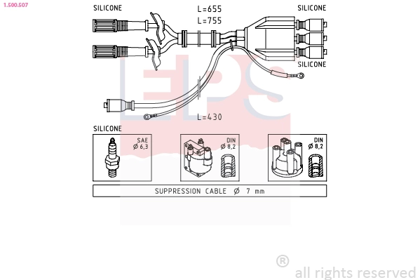 Ignition Cable Kit (1.500.507)