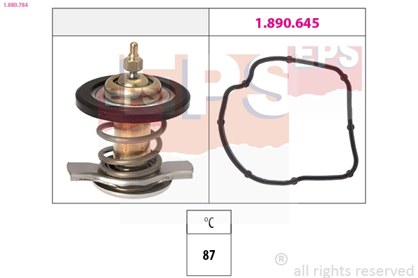 Thermostat, coolant (1.880.784)