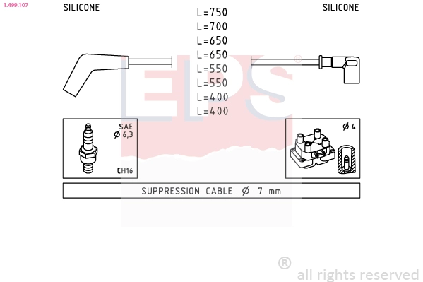 Ignition Cable Kit (1.499.107)
