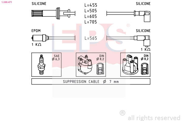 Ignition Cable Kit (1.500.471)