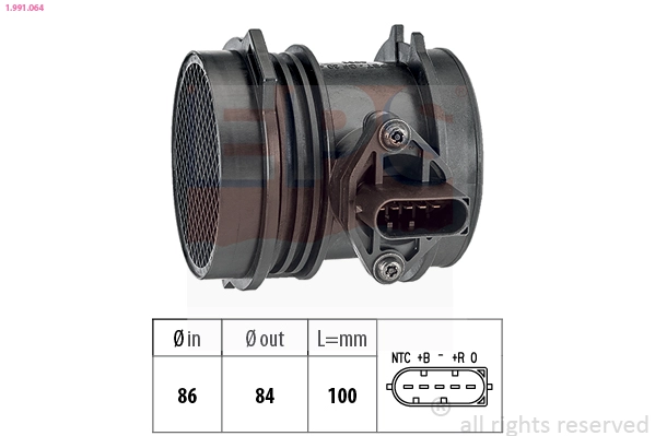 Mass Air Flow Sensor (1.991.064)