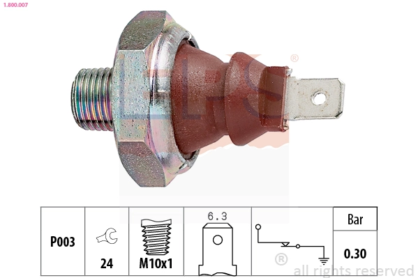 Oil Pressure Switch (1.800.007)