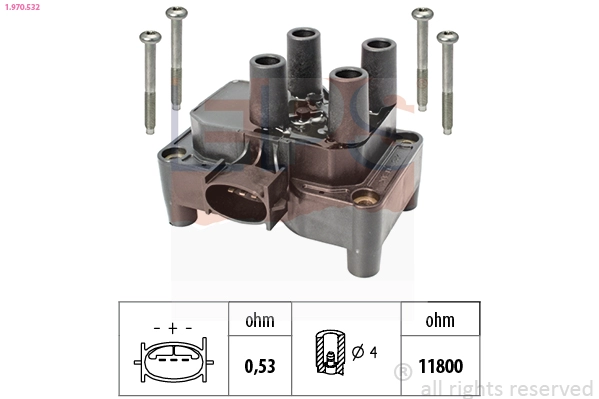 Ignition Coil (1.970.532)