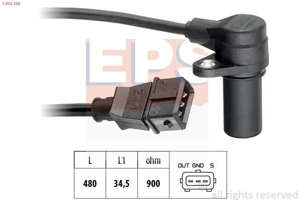 Sensor, crankshaft pulse (1.953.168)