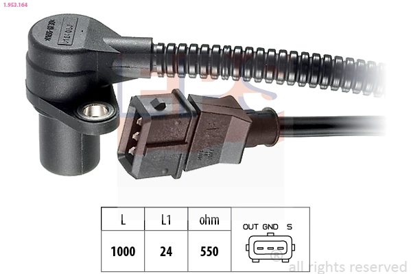 Sensor, crankshaft pulse (1.953.164)