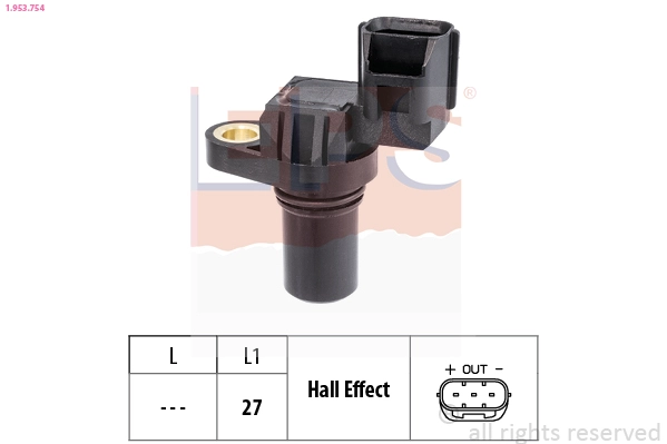 RPM Sensor, automatic transmission (1.953.754)
