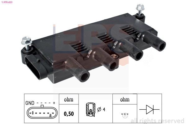 Ignition Coil (1.970.423)