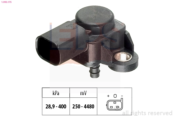 Air Pressure Sensor, altitude adaption (1.993.175)