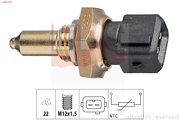 Sensor, oil temperature (1.830.272)