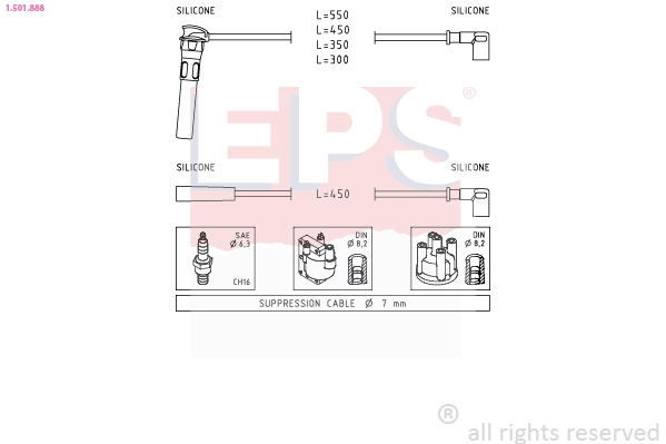 Ignition Cable Kit (1.501.888)